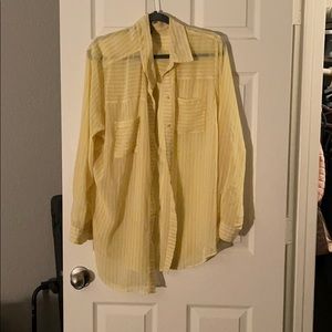 Torrid Stripped Button Up